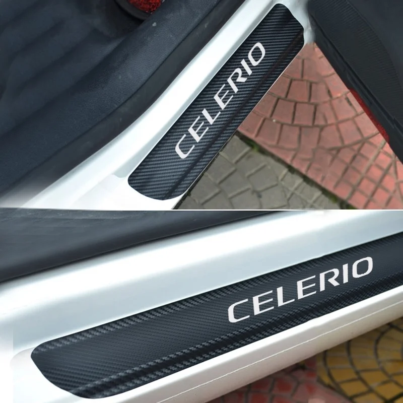 Car Styling For Suzuki CELERIO Auto Door Sill Protector Car Door Sill Welcome Pedal Stickers 4D Carbon Fiber Vinyl Sticker 4Pcs
Car Styling For Suzuki CELERIO Auto Door Sill Protector Car Door Sill Welcome Pedal Stickers 4D Carbon Fiber Vinyl Sticker 4Pcs
