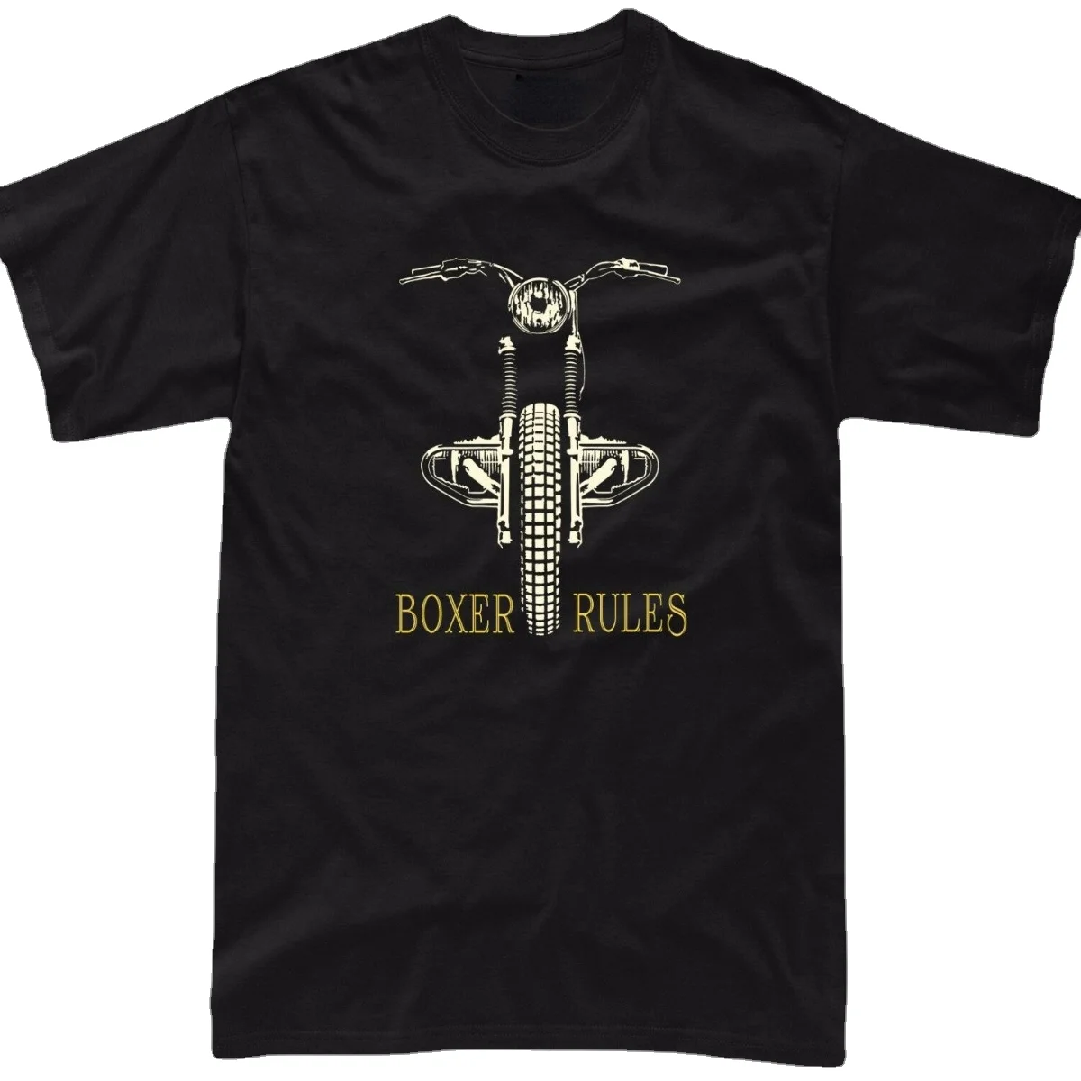 Classic Motorcycle T-shirt Boxer Motorcycle Fan Summer Cotton O Collar Short Sleeve T-shirt
Classic Motorcycle T-shirt Boxer Motorcycle Fan Summer Cotton O Collar Short Sleeve T-shirt