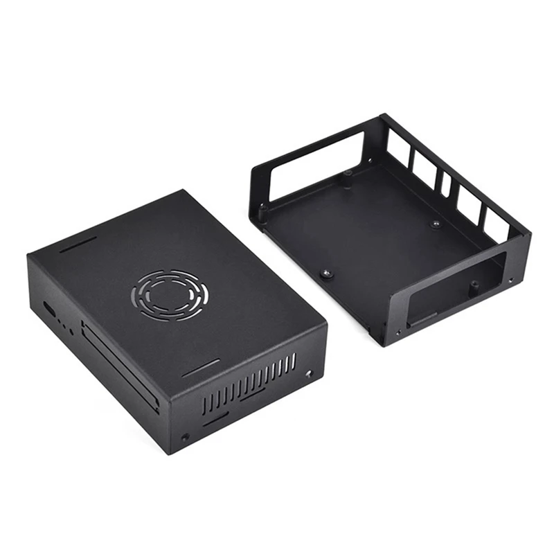 For Visionfive2 Special Metal Shell With Cooling Fan Mini Host Computer Shell IP30 Protection Level Multiple Interfaces Durable
For Visionfive2 Special Metal Shell With Cooling Fan Mini Host Computer Shell IP30 Protection Level Multiple Interfaces Durable