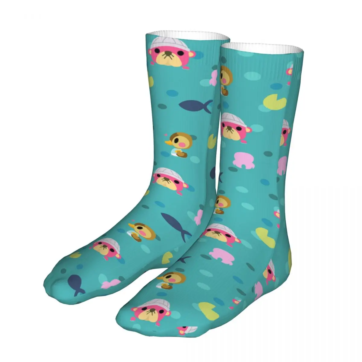 

Video Game Animal Village Socks Men's Women's Polyester Casual Zoo Socks Crazy Spring Summer Autumn Winter Socks Gifts