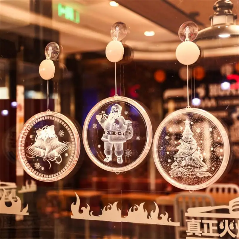 Christmas Sucker LED Light Xmas Tree Ornaments Navidad 2023 Gift Santa Snowman Hanging Lamp For Holiday Window Home Decor
Christmas Sucker LED Light Xmas Tree Ornaments Navidad 2023 Gift Santa Snowman Hanging Lamp For Holiday Window Home Decor