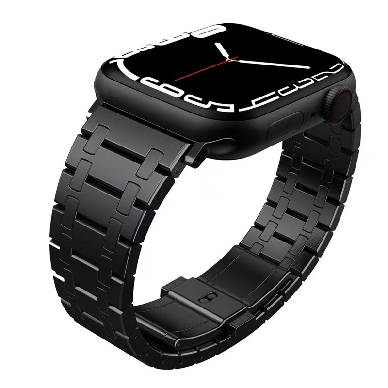 Ремешок из нержавеющей стали для Apple watch band 49 мм 45 мм 44 мм, металлический браслет для iwatch 8 ultra Series 7 6 5 4 3 SE 41 мм 40 мм correa
Ремешок из нержавеющей стали для Apple watch band 49 мм 45 мм 44 мм, металлический браслет для iwatch 8 ultra Series 7 6 5 4 3 SE 41 мм 40 мм correa