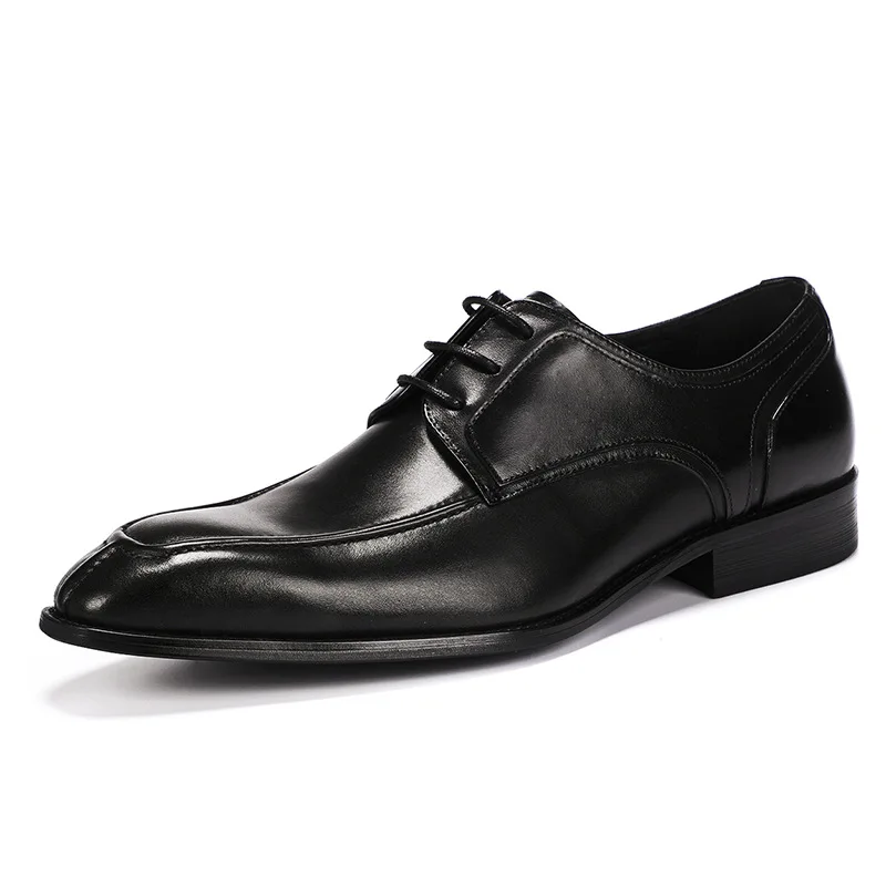 23115 Plus Size Leather Lace-up Business Formal Wear Business Round Head Breathable Stitching Men's Leather Shoes
23115 Plus Size Leather Lace-up Business Formal Wear Business Round Head Breathable Stitching Men's Leather Shoes