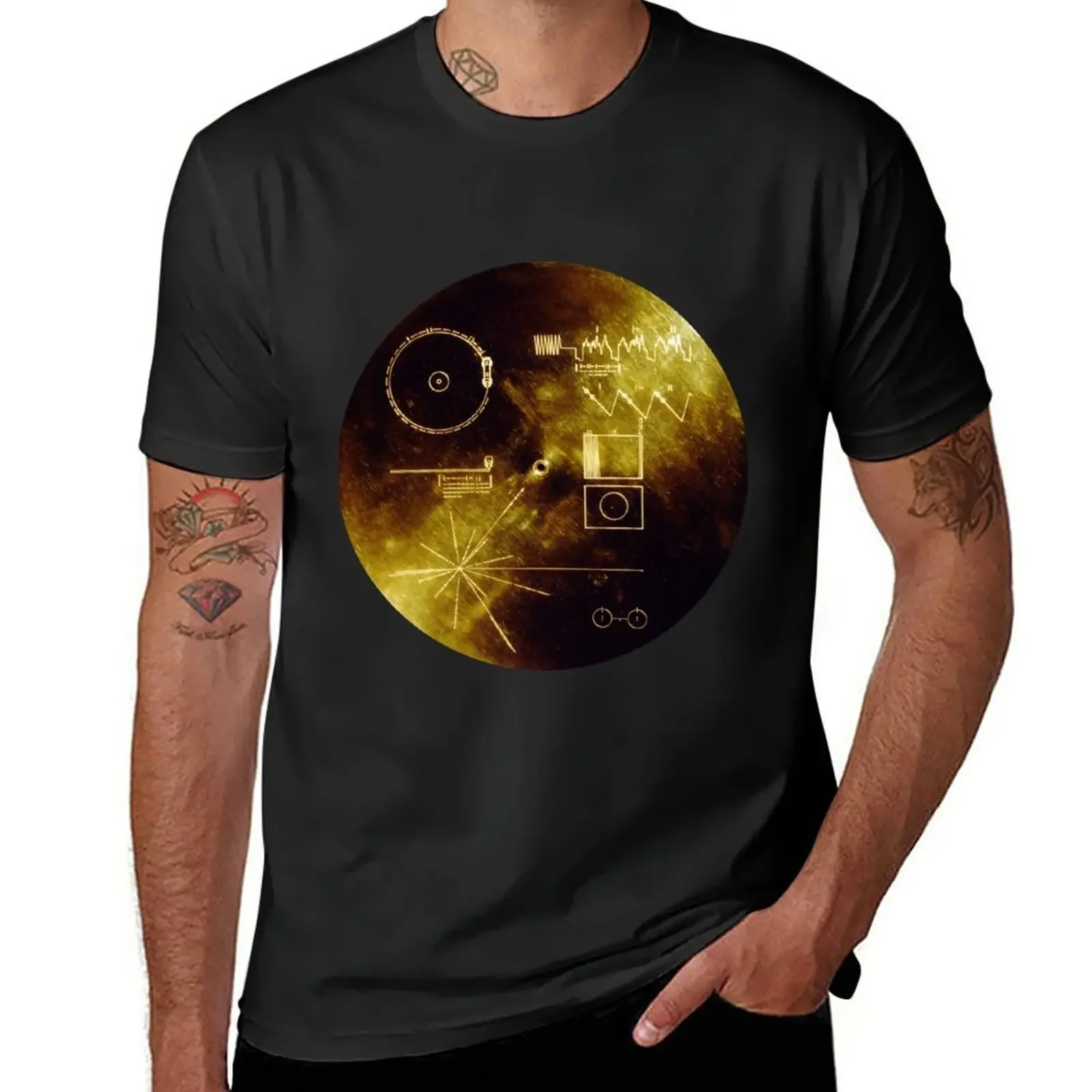 The Voyager Golden Record! T-Shirt quick drying hippie clothes mens graphic t-shirts funny
The Voyager Golden Record! T-Shirt quick drying hippie clothes mens graphic t-shirts funny