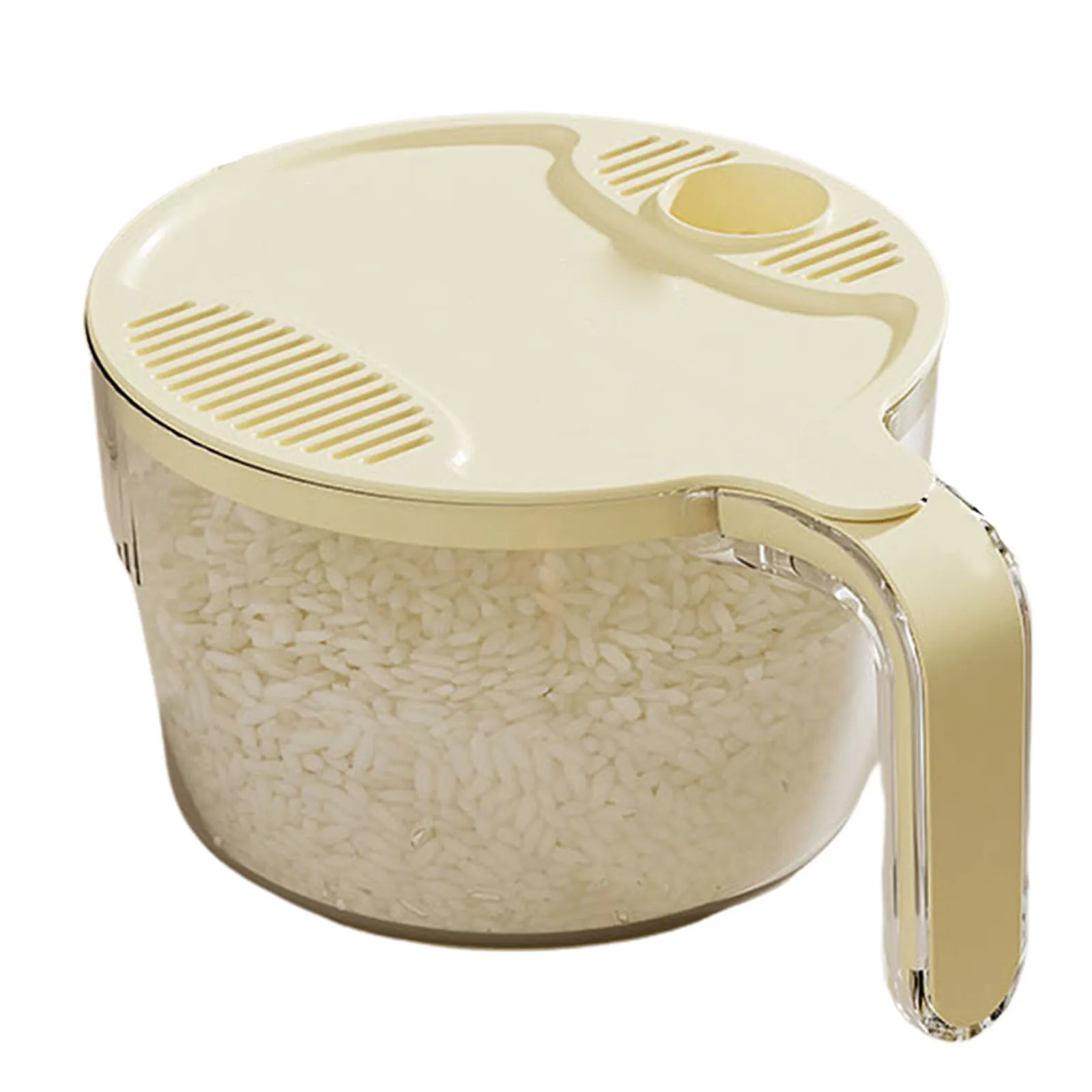 1PCS Plastic Washing Rice Bean Sieve Hands-free Kitchen Quick Rice Cleaning Tool Portable Machine Washing Rice Sieve
1PCS Plastic Washing Rice Bean Sieve Hands-free Kitchen Quick Rice Cleaning Tool Portable Machine Washing Rice Sieve