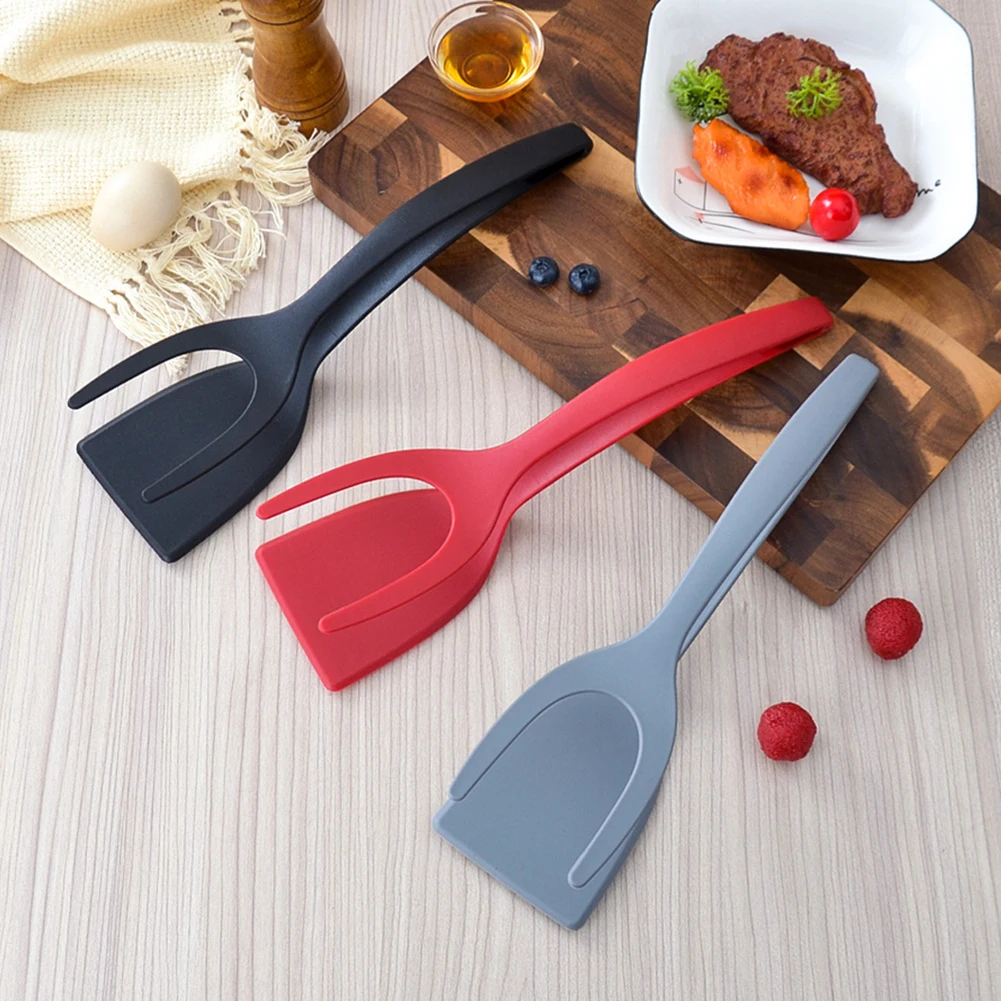 2 In 1 Shovel Clip Silicone Grip Flip Tongs Egg Steak Spatula Tongs Clamp Pancake Fried Turners Cooking Tool Kitchen Accessories
2 In 1 Shovel Clip Silicone Grip Flip Tongs Egg Steak Spatula Tongs Clamp Pancake Fried Turners Cooking Tool Kitchen Accessories