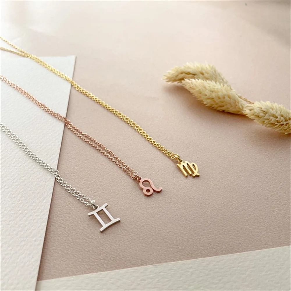 Customized12 Constellations Necklace for Women Stainless Steel Jewelry Gold Necklaces Amulet Zodiac Signs Choker Birthday Gift
Customized12 Constellations Necklace for Women Stainless Steel Jewelry Gold Necklaces Amulet Zodiac Signs Choker Birthday Gift