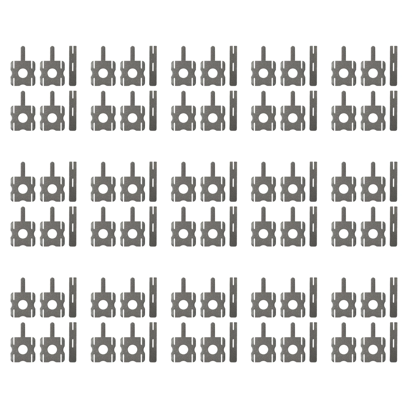 15Set(90Pcs) Nickel Strip Sheet For Lithium Battery Pack Spot Welding Connector Tape High Quality Nickel Plated Steel Belt Tools
15Set(90Pcs) Nickel Strip Sheet For Lithium Battery Pack Spot Welding Connector Tape High Quality Nickel Plated Steel Belt Tools