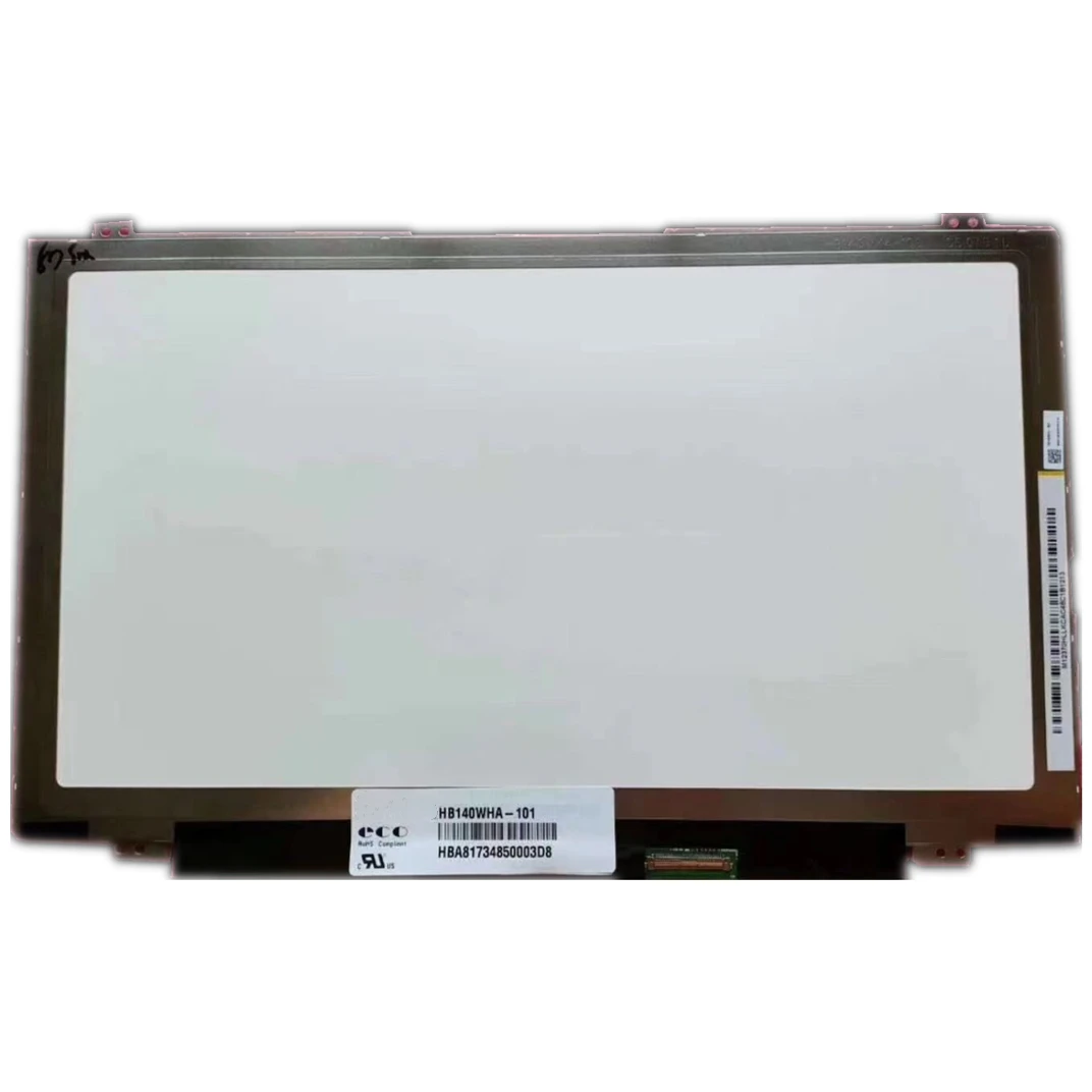 HB140WHA-101 14.0" Laptop LCD Screen Display Panel Replacement 1366*768 EDP 40 Pins
HB140WHA-101 14.0" Laptop LCD Screen Display Panel Replacement 1366*768 EDP 40 Pins