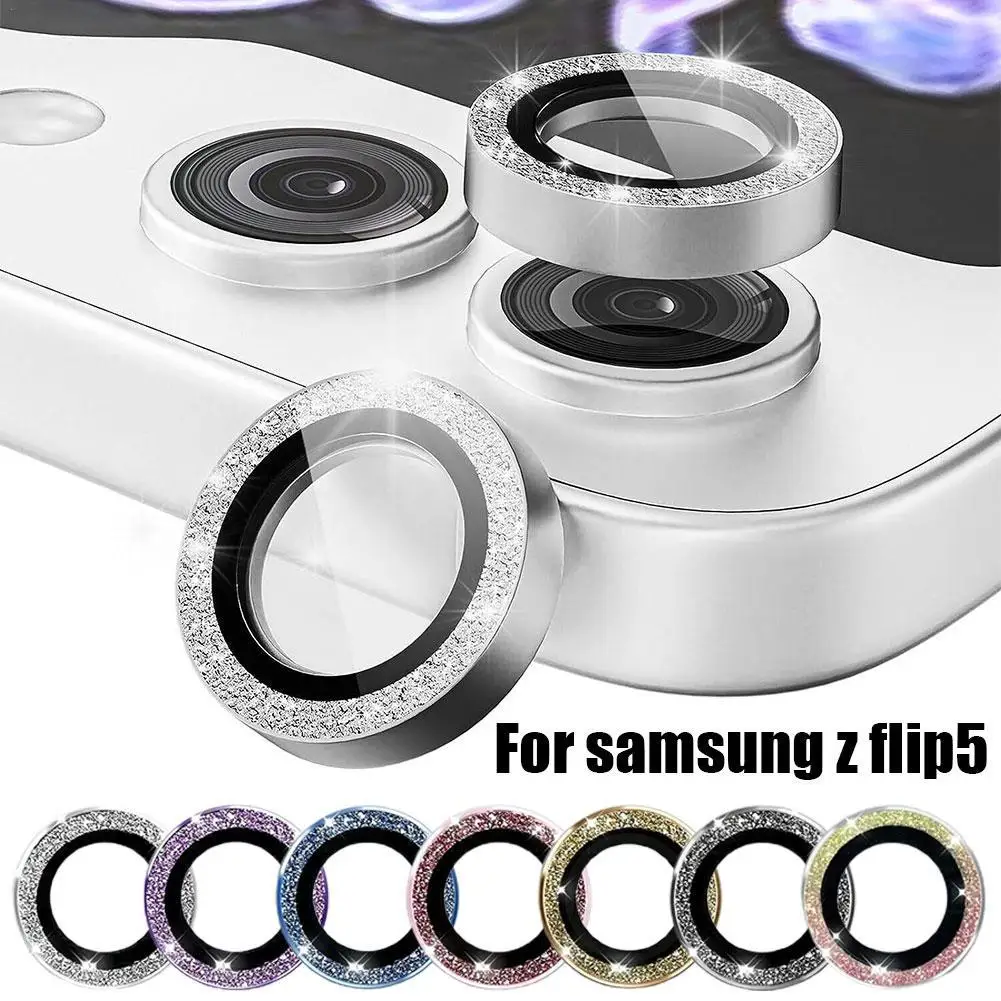 Diamond Glitter Metal Camera Protector For Samsung Galaxy Z Flip 5 Fold 5 Len Glass For Samsung Fold5 Flip5 Lens Cover Film
Diamond Glitter Metal Camera Protector For Samsung Galaxy Z Flip 5 Fold 5 Len Glass For Samsung Fold5 Flip5 Lens Cover Film