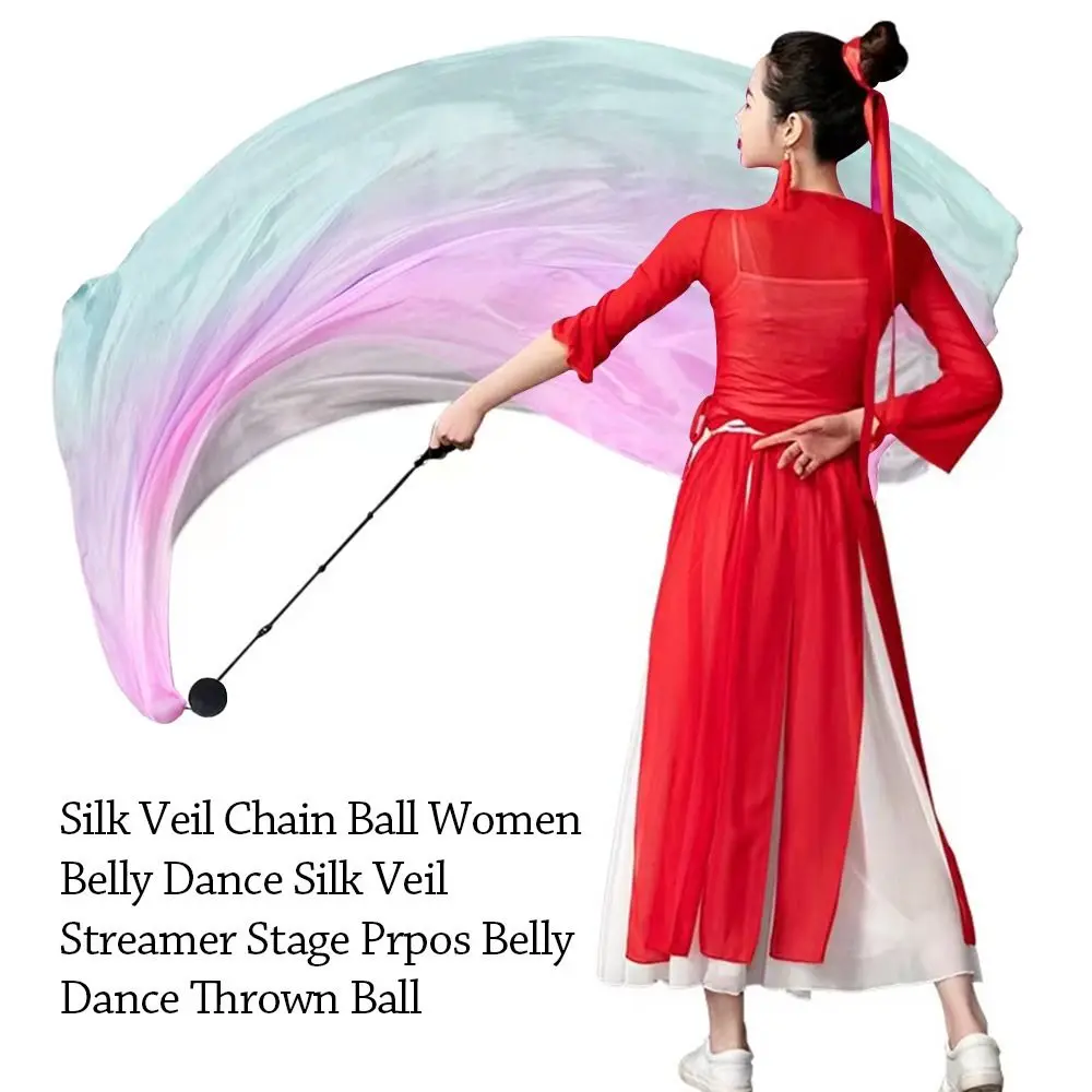 Adjustable Belly Dance Thrown Balls Imitation Silk Rainbow Stage Performance Props Silk Veil For Thailand/India/Arab 
Adjustable Belly Dance Thrown Balls Imitation Silk Rainbow Stage Performance Props Silk Veil For Thailand/India/Arab