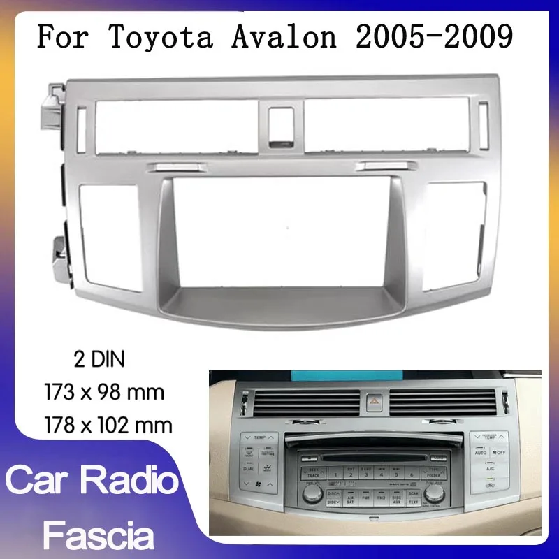 178*100 мм Рамка 2Din Автомобильная DVD стерео панель радио Fascia Для Toyota Avalon 2005-2009 автомобильное радио Fascia Автомобильная установка рамка панель
178*100 мм Рамка 2Din Автомобильная DVD стерео панель радио Fascia Для Toyota Avalon 2005-2009 автомобильное радио Fascia Автомобильная установка рамка панель