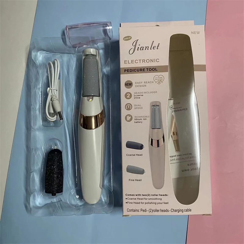 NEW Electric Foot Dead Skin Remover Exfoliator Grinder Callus Rasp Pedicure Machine Foot Nail Files Cleaning Tools Feet Peeling
NEW Electric Foot Dead Skin Remover Exfoliator Grinder Callus Rasp Pedicure Machine Foot Nail Files Cleaning Tools Feet Peeling
