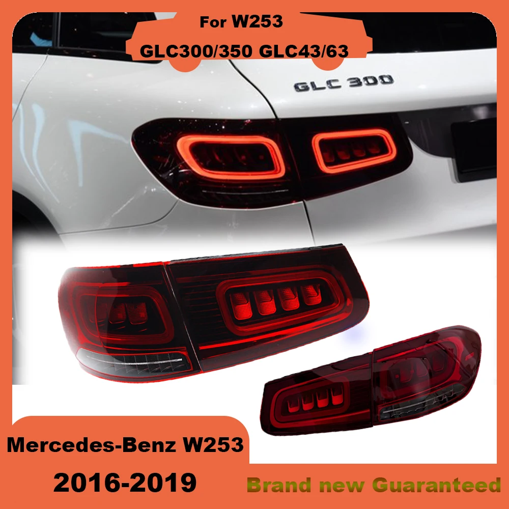 

TailLight For Mercedes-Benz GLC 2016-2019 W253 GLC260 GLC300 GLC35043LED Car Brake light Stop Light Reversing Light Accessories