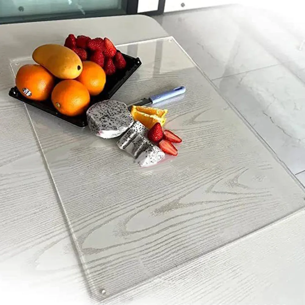 Cakes For Cutting Vegetables 18x14×1.2inch Crylic Cutting Board Home Decor Kitchen Tools Lip Design Multi-Purpose
Cakes For Cutting Vegetables 18x14×1.2inch Crylic Cutting Board Home Decor Kitchen Tools Lip Design Multi-Purpose