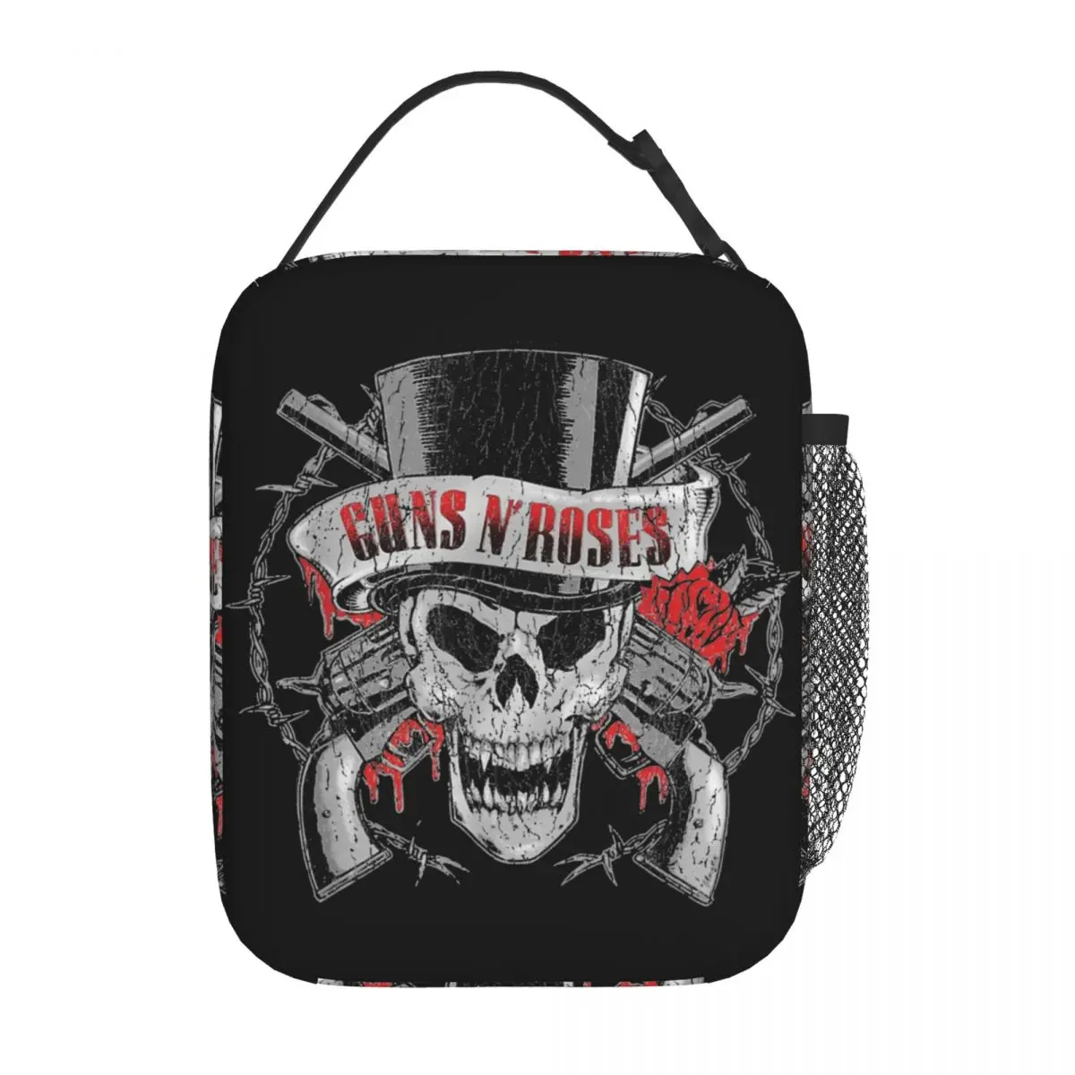 Guns N Roses Hat Skull Insulated Lunch Bags Cooler Lunch Container High Capacity Tote Lunch Box Girl Boy Office Travel
Guns N Roses Hat Skull Insulated Lunch Bags Cooler Lunch Container High Capacity Tote Lunch Box Girl Boy Office Travel