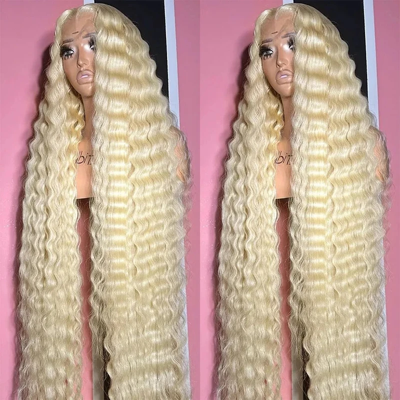 30 Inch Loose Deep Wave 613 Honey Blonde Human Hair Wigs 13x6 HD Transparent Lace Frontal Wig Brazilian 13x4 Curly Colored Wigs
30 Inch Loose Deep Wave 613 Honey Blonde Human Hair Wigs 13x6 HD Transparent Lace Frontal Wig Brazilian 13x4 Curly Colored Wigs