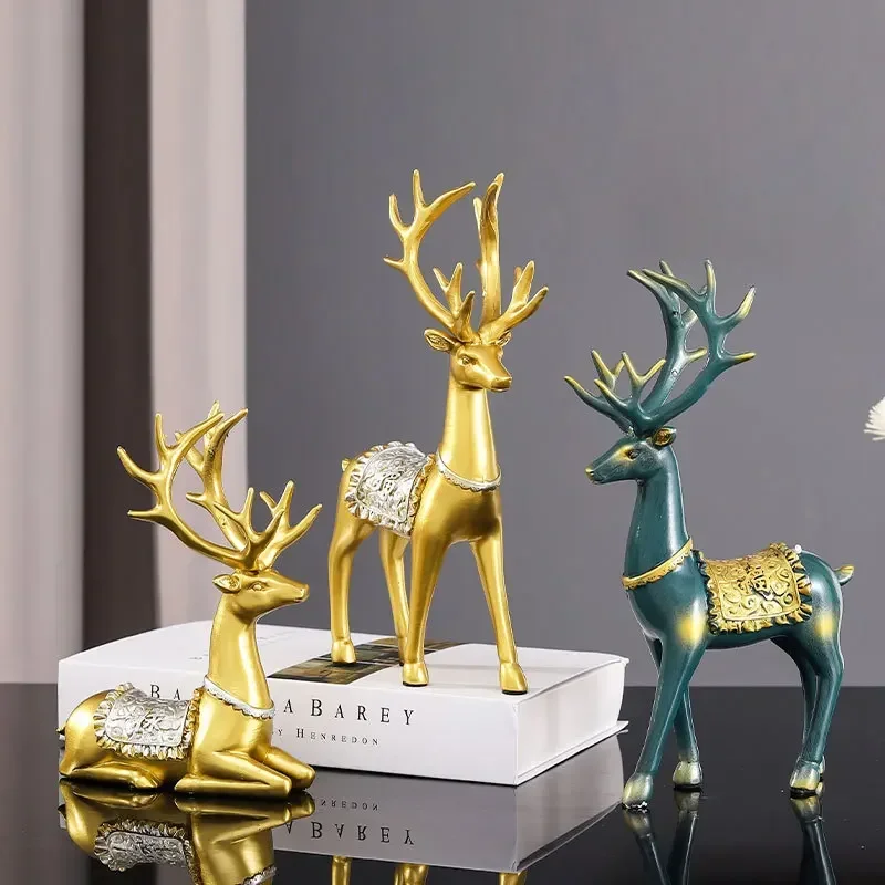 NordicLight Luxury Couple Elk Resin Decorations Living Room,foyer, wine cabinet decoration, opening, housewarming, new home gift
NordicLight Luxury Couple Elk Resin Decorations Living Room,foyer, wine cabinet decoration, opening, housewarming, new home gift