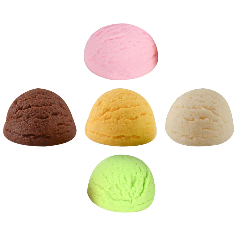 5 Pcs Simulation Ice Cream Faux Balls Fake Favors Toy Plastic Party Model Showcase Props Simulated Artificial Bread Decorative
5 Pcs Simulation Ice Cream Faux Balls Fake Favors Toy Plastic Party Model Showcase Props Simulated Artificial Bread Decorative