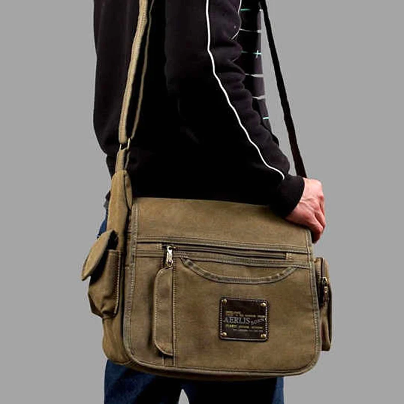 Men's Vintage Canvas Bag Men Casual Crossbody Bag For Men Messenger Bag Man Travel Shoulder Bags Bolsa Masculina High Quality
Men's Vintage Canvas Bag Men Casual Crossbody Bag For Men Messenger Bag Man Travel Shoulder Bags Bolsa Masculina High Quality