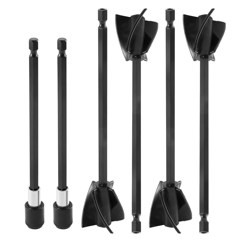 Epoxy Resin Paint Mixer Paddles For Drill,4Pcs Reusable Paint Stirrer Resin Drill Mixer Paddles And 2Pcs Extension Rods
Epoxy Resin Paint Mixer Paddles For Drill,4Pcs Reusable Paint Stirrer Resin Drill Mixer Paddles And 2Pcs Extension Rods