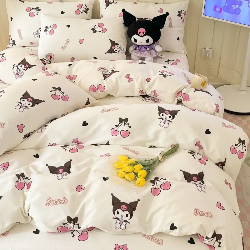 НОВЫЙ Sanrio Cinnamoroll Kuromi My melody милый мультяшный набор из трех частей из чистого хлопка простой подарок для мальчиков и девочек
НОВЫЙ Sanrio Cinnamoroll Kuromi My melody милый мультяшный набор из трех частей из чистого хлопка простой подарок для мальчиков и девочек