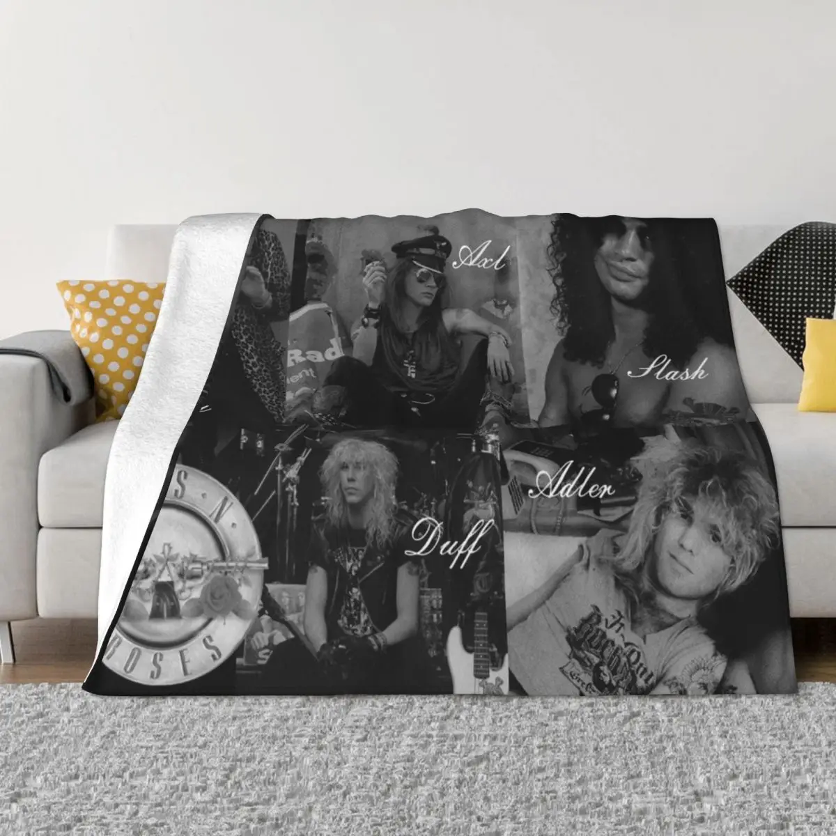 Guns N Roses Plaid Blankets Fleece Autumn/Winter Hot Movie Cartoon Multifunction Soft Throw Blanket for Bedding Travel Rug Piece
Guns N Roses Plaid Blankets Fleece Autumn/Winter Hot Movie Cartoon Multifunction Soft Throw Blanket for Bedding Travel Rug Piece