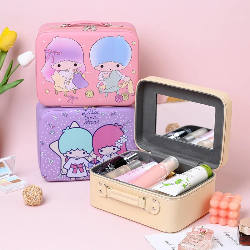 Hello Kitty Makeup Case Kawaii Anime Sanrio Little Twin Stars Pompompurin Plus Size Cosmetic Box Cartoon Travel Portable Handbag
Hello Kitty Makeup Case Kawaii Anime Sanrio Little Twin Stars Pompompurin Plus Size Cosmetic Box Cartoon Travel Portable Handbag