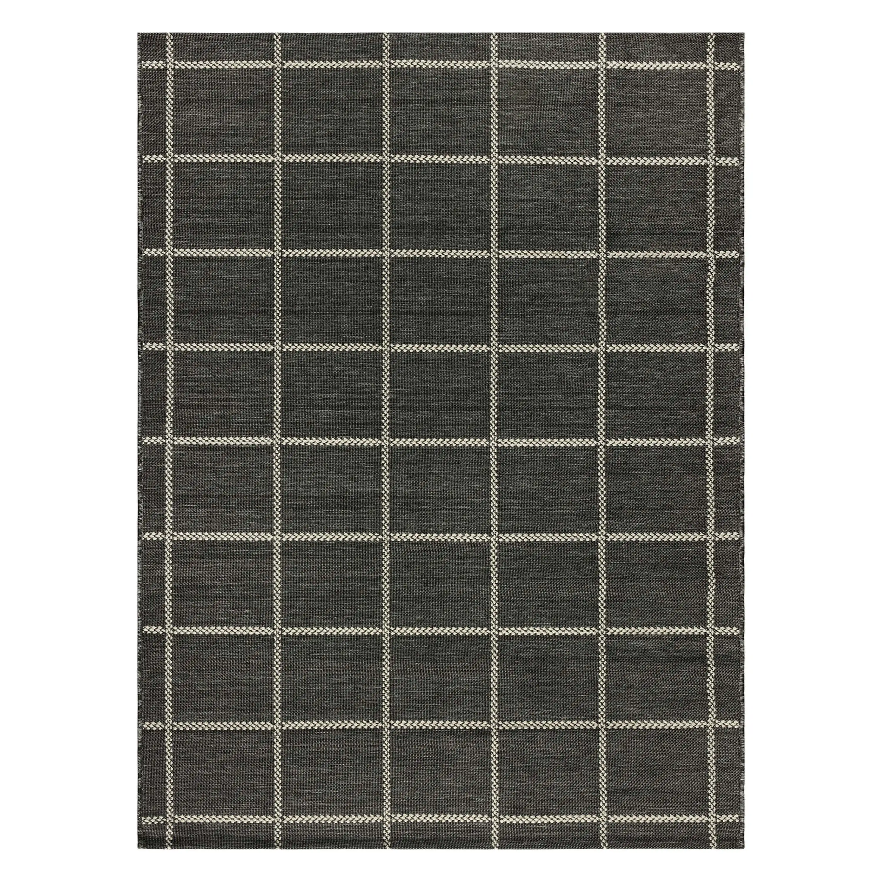 Mainstays Charcoal Checkered Woven 7’ x 10’ Outdoor Rug - Polypropylene/Polyester - Black & White
Mainstays Charcoal Checkered Woven 7’ x 10’ Outdoor Rug - Polypropylene/Polyester - Black & White