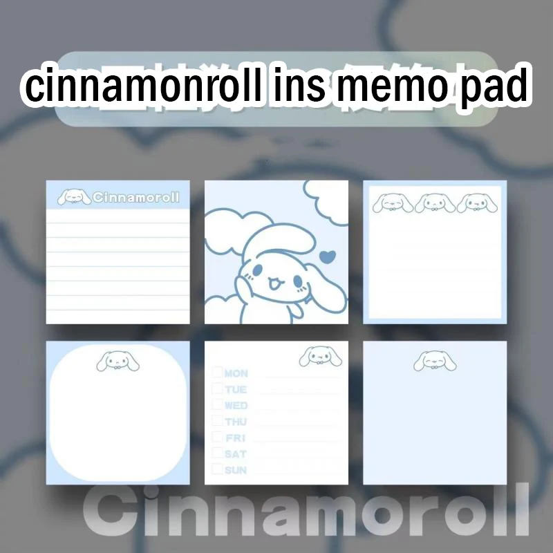 Kawaii Sanrio Cinnamonroll Sticky Notes Ins Wind Sticky Notes Paper Sticky Notes Removable Sticky Notes Wholesale Non-Sticky
Kawaii Sanrio Cinnamonroll Sticky Notes Ins Wind Sticky Notes Paper Sticky Notes Removable Sticky Notes Wholesale Non-Sticky