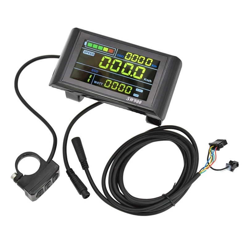 

SW900 Mountain Bike Lcd Diplay 6 Cores Waterproof Cable Waterproof Interface Small Size