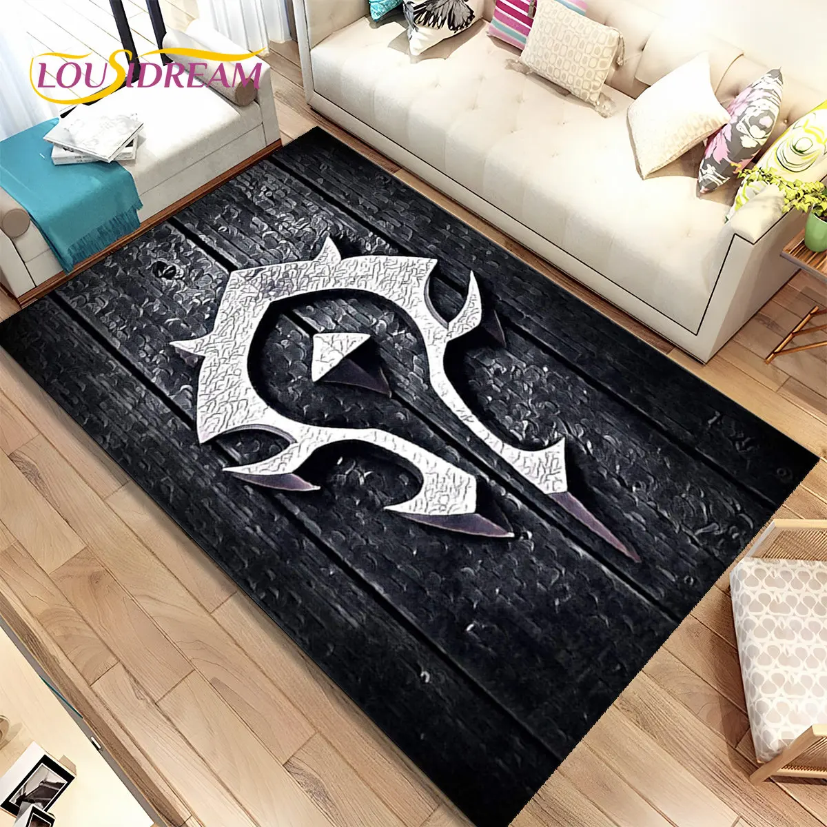 

World of Warcraft,WOW ,Game Gamer Area Rug,Carpet Rug for Living Room Bedroom Sofa Doormat Decoration, Kid Non-slip Floor Mat 3D