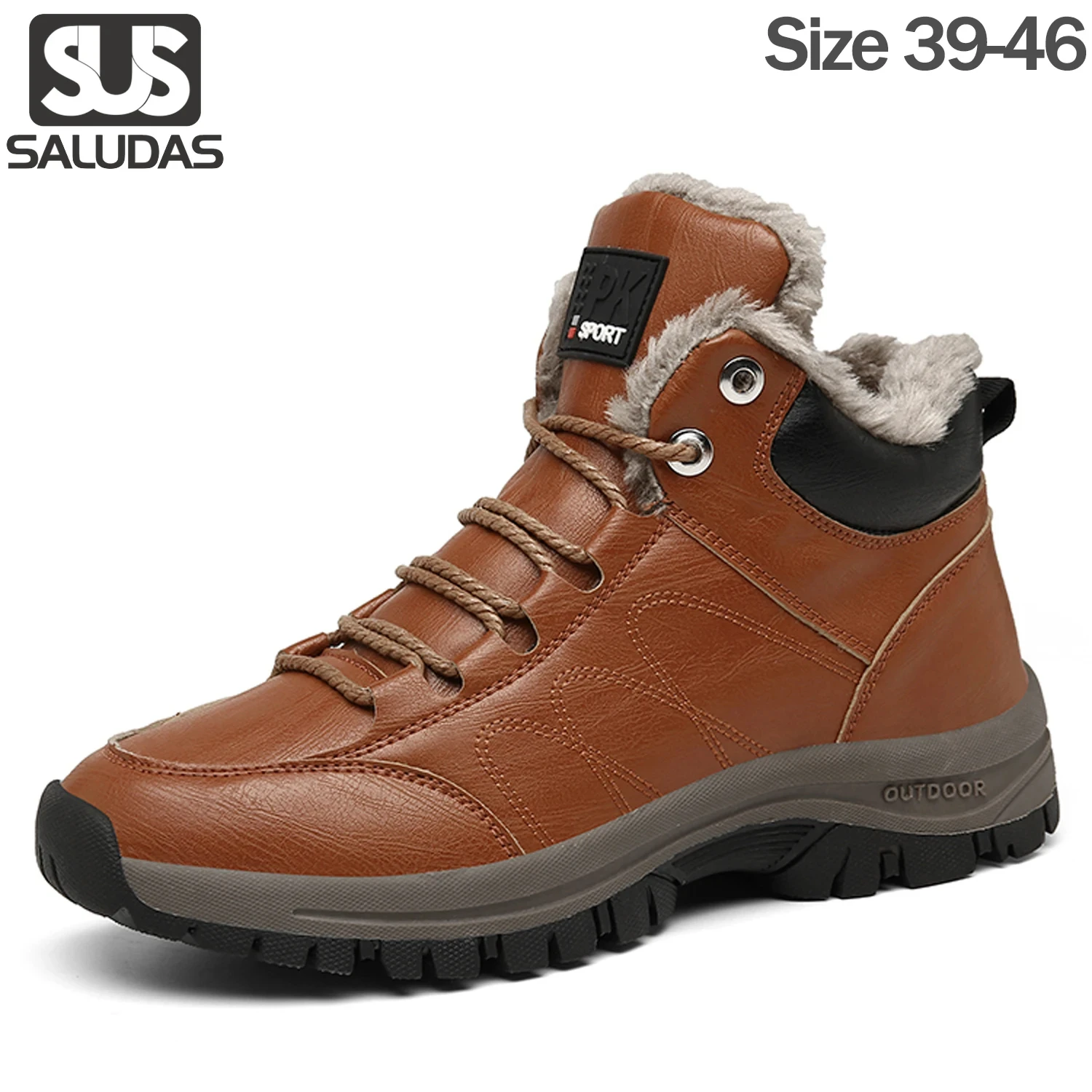 SALUDAS Winter Boots Climbing Fishing Shoes Popular Outdoor Shoes Man High Top Sneaker Men Hiking Shoes Waterproof Leather Shoes
SALUDAS Winter Boots Climbing Fishing Shoes Popular Outdoor Shoes Man High Top Sneaker Men Hiking Shoes Waterproof Leather Shoes