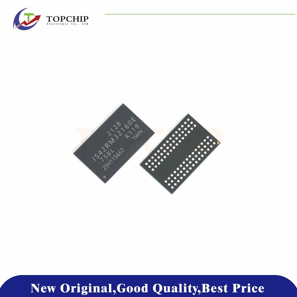 

1Pcs New Original IS42RM32160E-75BL SDRAM - Mobile Memory IC 512Mbit Parallel 133 MHz 6 ns 90-TFBGA (8x13)