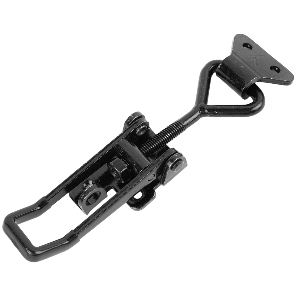 GH-4003 Black Adjustable Toggle Clamp Steel Hasp Catch Clip Quick Fixture 1322lb For Home Decoration Hardware Accessories
GH-4003 Black Adjustable Toggle Clamp Steel Hasp Catch Clip Quick Fixture 1322lb For Home Decoration Hardware Accessories
