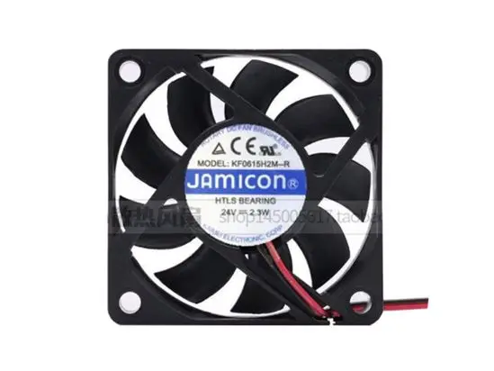 Двухпроводной охлаждающий вентилятор для сервера Jamicon KF0615H2M-R DC 24 В 2,3 Вт 60x60x15 мм
Двухпроводной охлаждающий вентилятор для сервера Jamicon KF0615H2M-R DC 24 В 2,3 Вт 60x60x15 мм