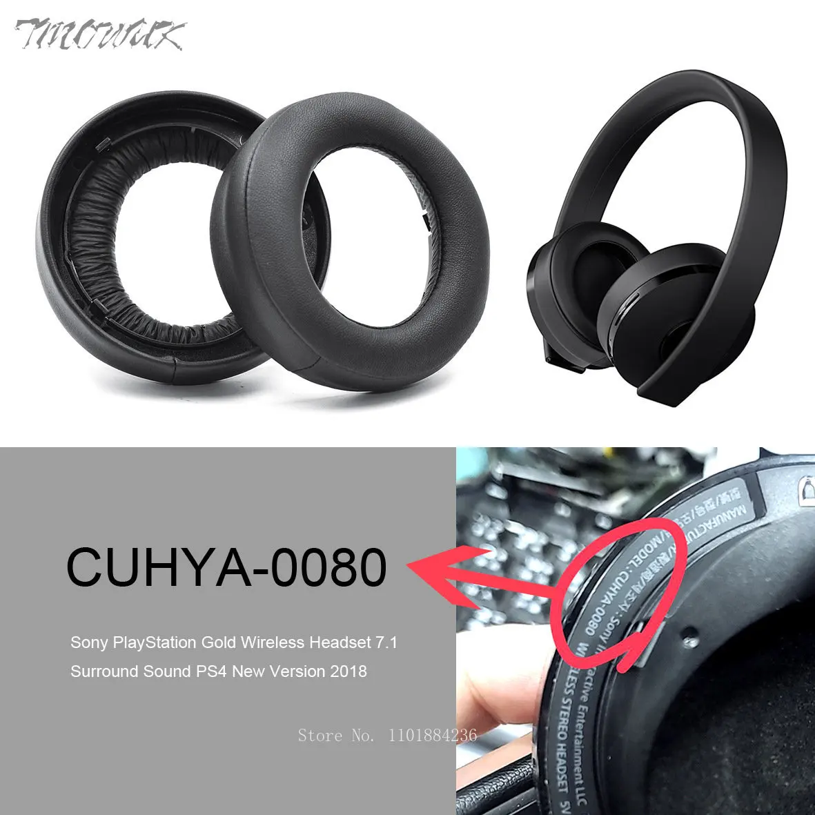 Replacement Ear Cushion Earpads for Sony PlayStation CUHYA-0080 Gold Wireless PS4 Replacement Earpad Ear Pad Cushion Cups
Replacement Ear Cushion Earpads for Sony PlayStation CUHYA-0080 Gold Wireless PS4 Replacement Earpad Ear Pad Cushion Cups