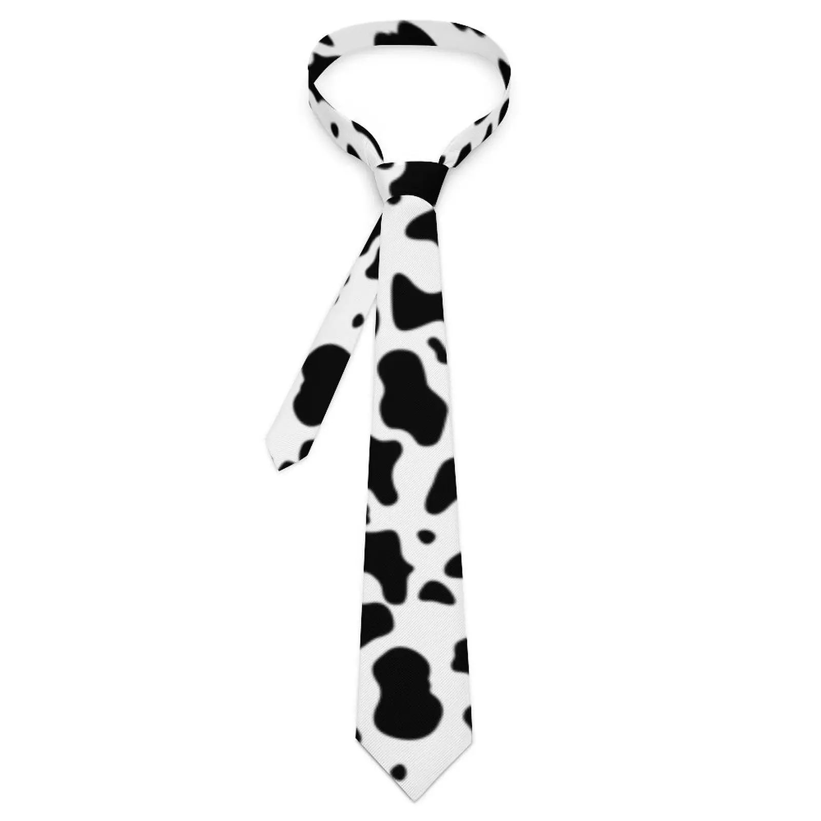 Men's Tie Black White Cow Print Neck Ties Trendy Pattern Spots Animal Vintage Cool Collar Tie Wedding Party Necktie Accessories
Men's Tie Black White Cow Print Neck Ties Trendy Pattern Spots Animal Vintage Cool Collar Tie Wedding Party Necktie Accessories