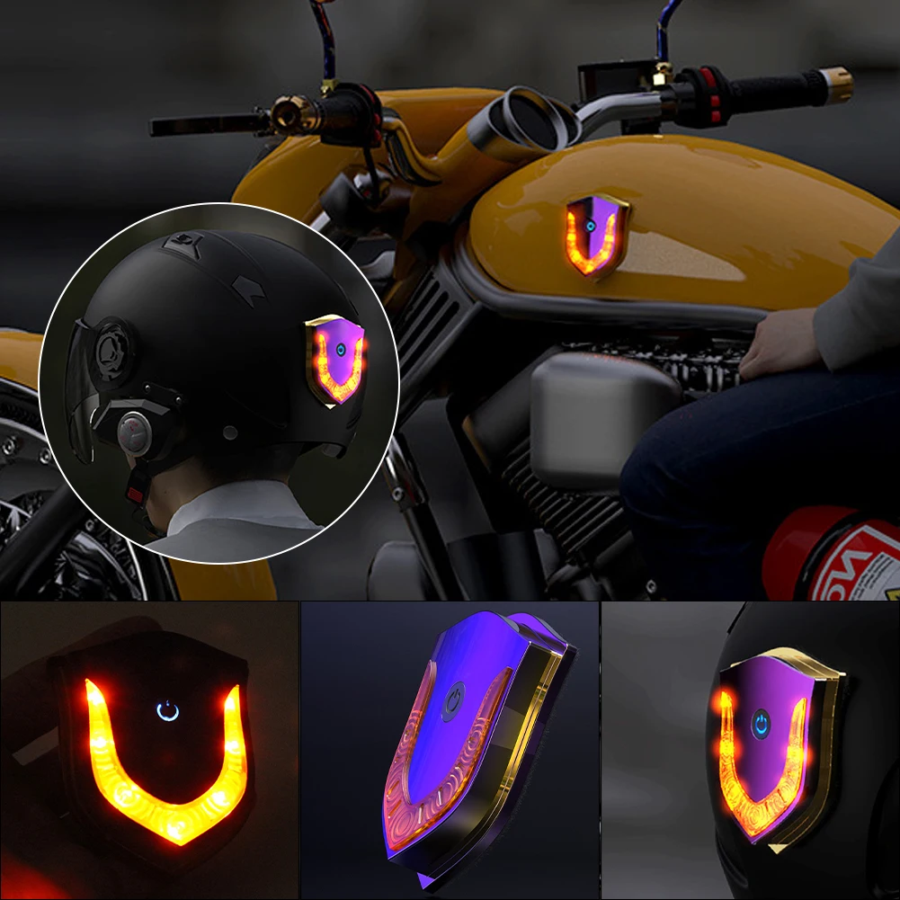 LED Motorcycle Helmet Light USB Rechargeable Cordless Riding Light Safety Signal Warning Lamp for Night Riding Accessories
LED Motorcycle Helmet Light USB Rechargeable Cordless Riding Light Safety Signal Warning Lamp for Night Riding Accessories