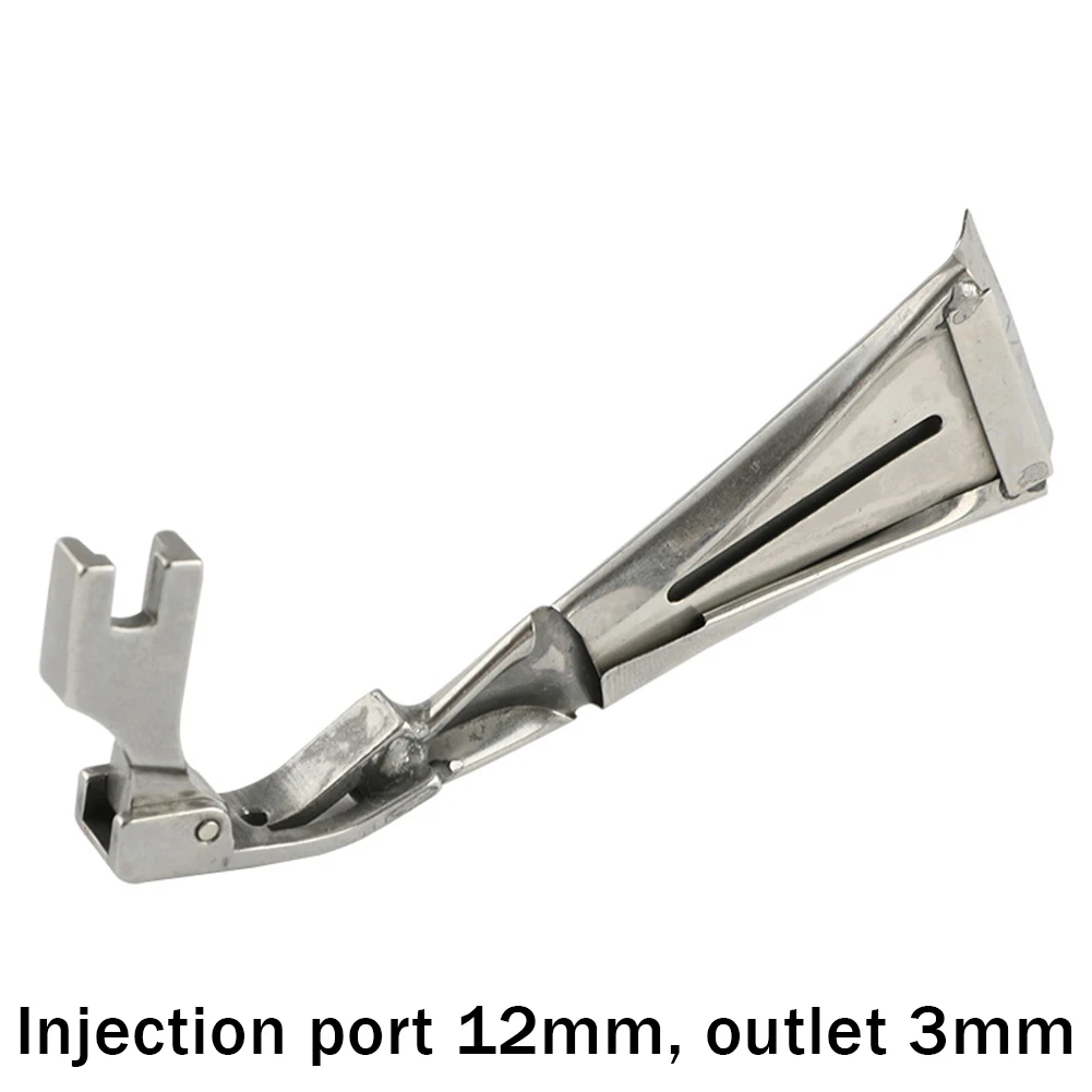 Metal Binder Tool for Industrial Sewing Machines Convenient Hemming Device for Straight Tape Folding Suitable for Flat Seamers
Metal Binder Tool for Industrial Sewing Machines Convenient Hemming Device for Straight Tape Folding Suitable for Flat Seamers