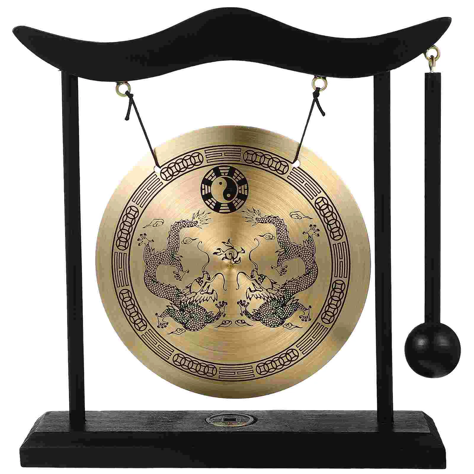Handicraft Chinese Style Decoration Table Gong with Mallet Copper Gong with Mallet Gong with Mallet Decoration
Handicraft Chinese Style Decoration Table Gong with Mallet Copper Gong with Mallet Gong with Mallet Decoration