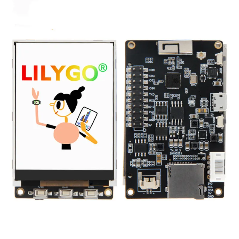 

TTGO T4 V1.3 ILI9341 2.2" 2.4" LCD Display Backlight Adjustment ESP32 Development Board WIFI Wireless Bluetooth Module LILYGO®