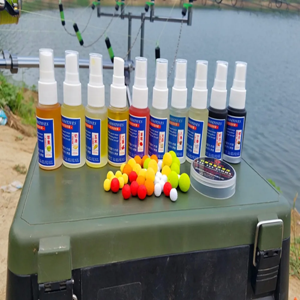 20ml Carp Fishing Bait Additive Boilies Pop-Up Pellet Attractant Flavoured Spray Fishing Lure Smell Flavor Tool Pesca Feeder
20ml Carp Fishing Bait Additive Boilies Pop-Up Pellet Attractant Flavoured Spray Fishing Lure Smell Flavor Tool Pesca Feeder