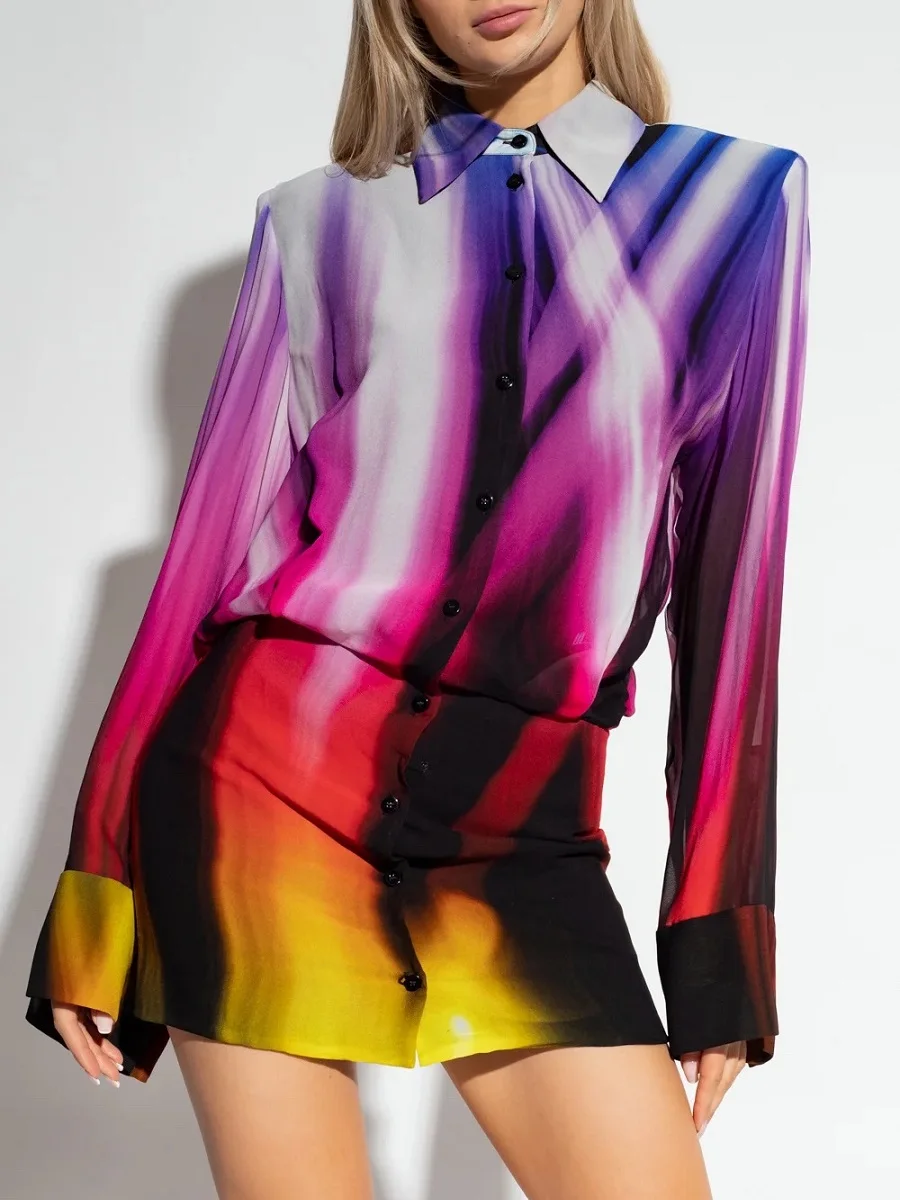 2023 Summer Women's Chiffon 3D Printing Leisure Ladies Shirt Dress Y2K clothes new high -quality long -sleeved skirt traf bra
2023 Summer Women's Chiffon 3D Printing Leisure Ladies Shirt Dress Y2K clothes new high -quality long -sleeved skirt traf bra