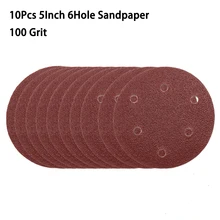10pcs 5in Circular Sandpaper Aluminum Oxide 125mm Hook Loop Rust Removal 6 Holes Grinding Polishing Discs Abrasive Papers
10pcs 5in Circular Sandpaper Aluminum Oxide 125mm Hook Loop Rust Removal 6 Holes Grinding Polishing Discs Abrasive Papers