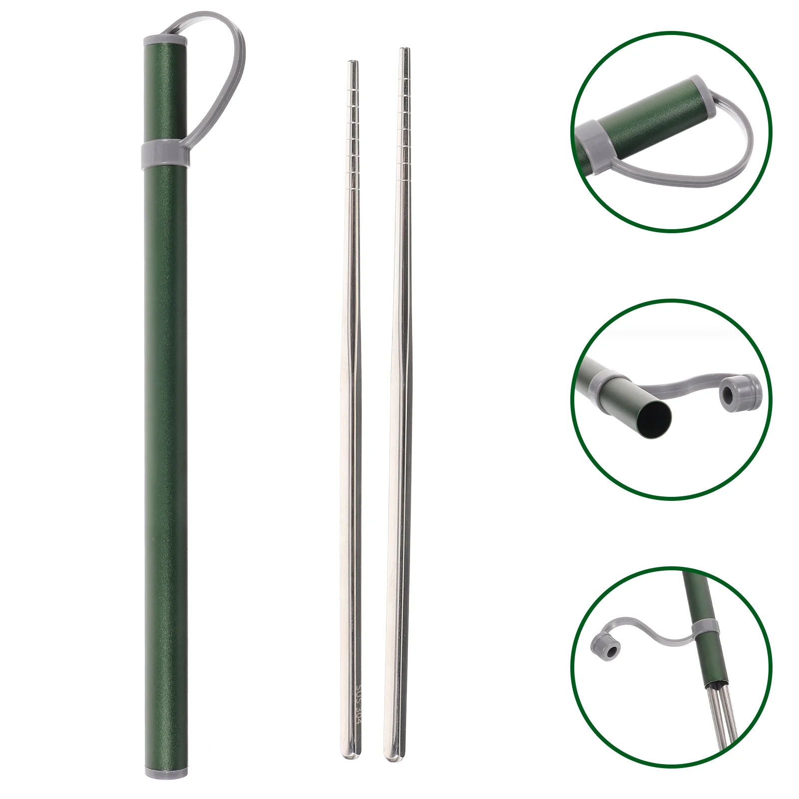 of Stainless Steel Chopsticks with Case Reusable Chopsticks Chopsticks for Travel Antiskid Household Outdoor Utensils
of Stainless Steel Chopsticks with Case Reusable Chopsticks Chopsticks for Travel Antiskid Household Outdoor Utensils