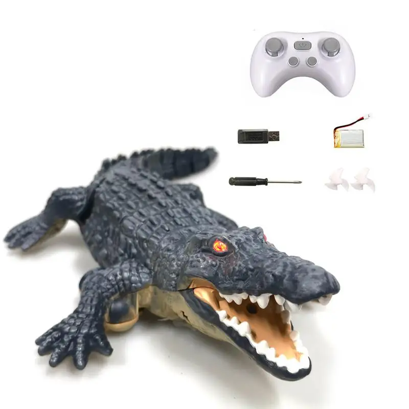 

2.4 GHZ Remote Control Alligator Boats Remote Control Alligator Boats For Pools And Lakes Crocodile Ship Toys For Swimming Pools