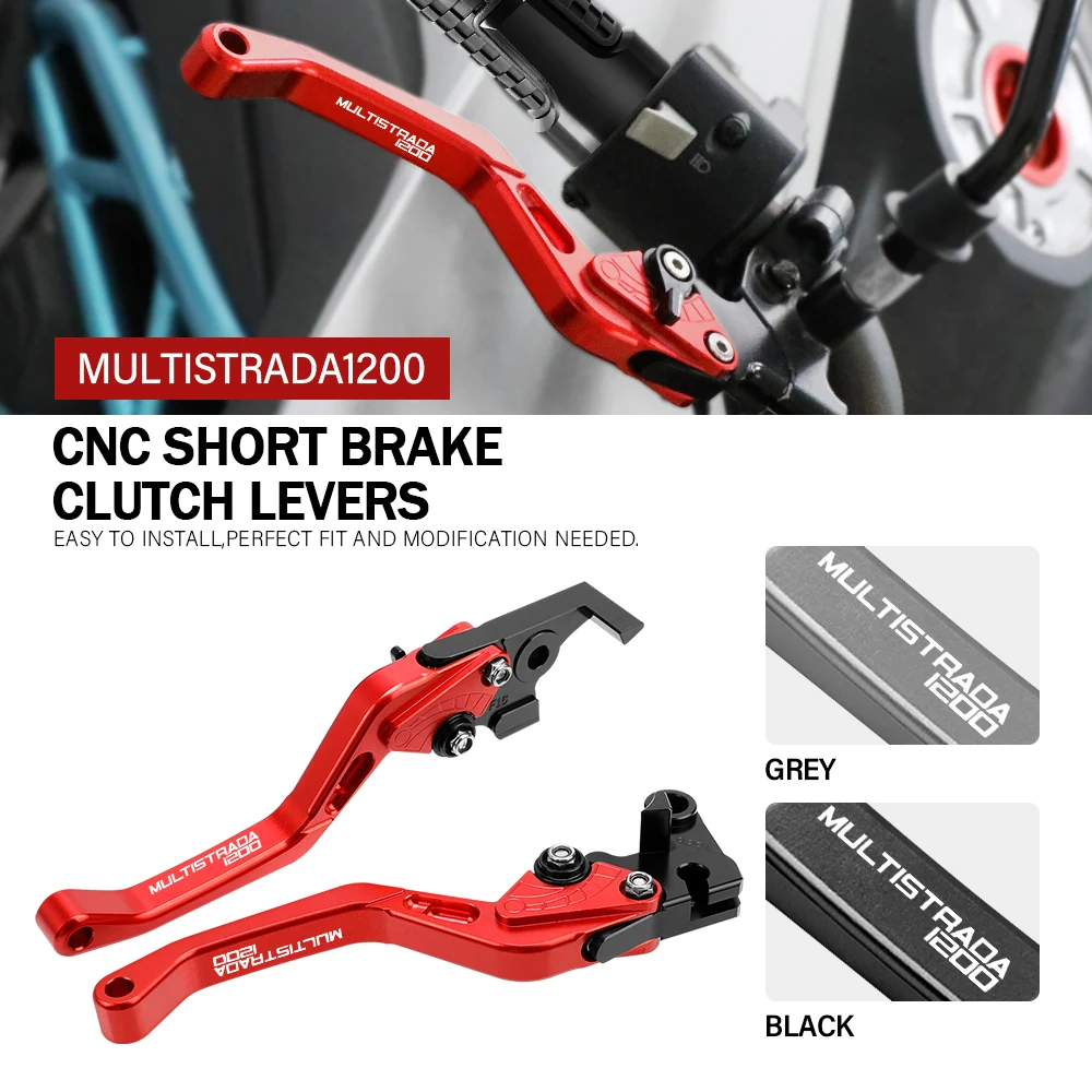 For DUCATI MULTISTRADA1200 /S/GT 2010 2011 2012 2013 2014 2015 2016 Motorcycle Accessories CNC Short Brake Clutch Levers LOGO
For DUCATI MULTISTRADA1200 /S/GT 2010 2011 2012 2013 2014 2015 2016 Motorcycle Accessories CNC Short Brake Clutch Levers LOGO