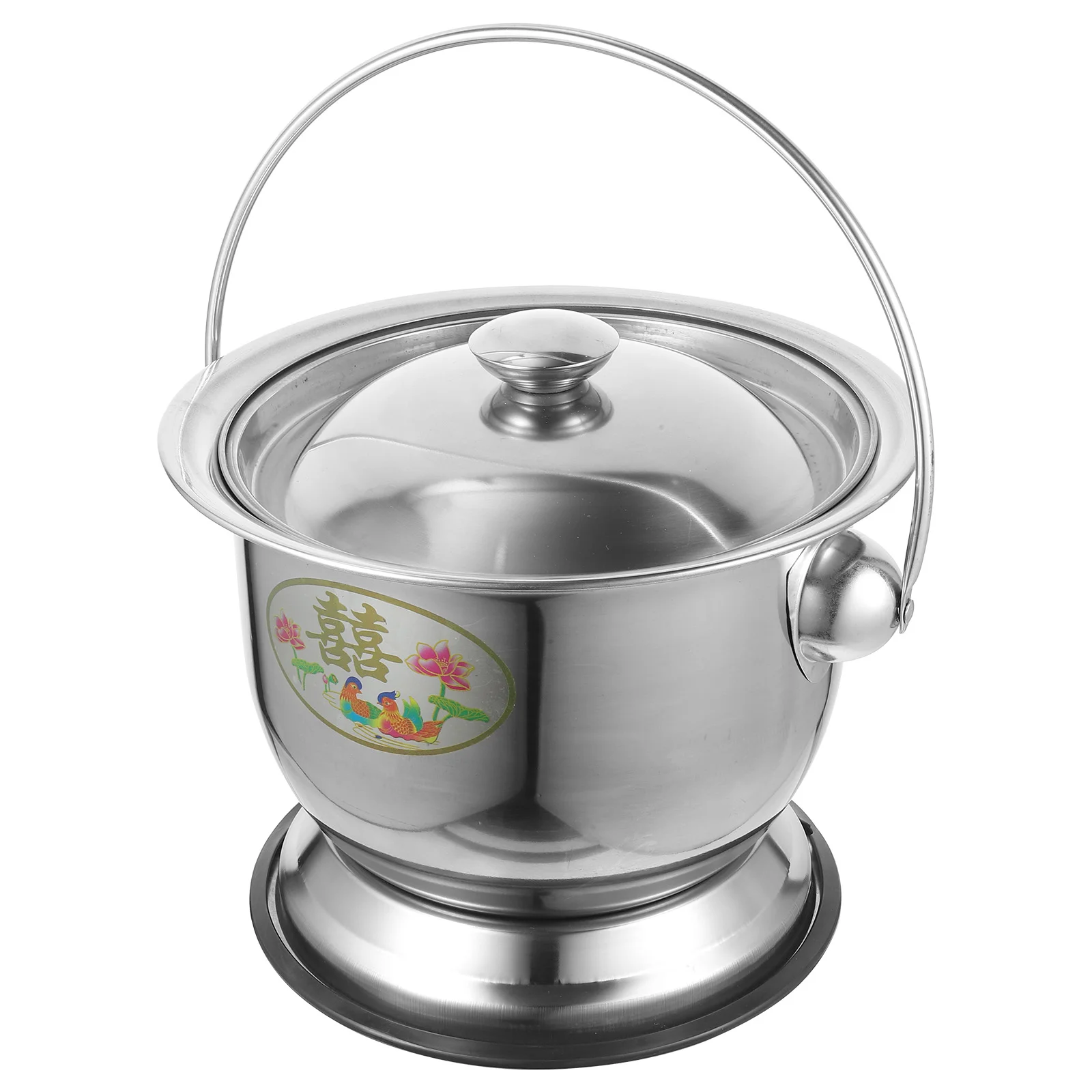 Chamber Pot Bedside Spittoon Stainless Steel Toilet Beside Potty Bedside Urinal with Lid
Chamber Pot Bedside Spittoon Stainless Steel Toilet Beside Potty Bedside Urinal with Lid