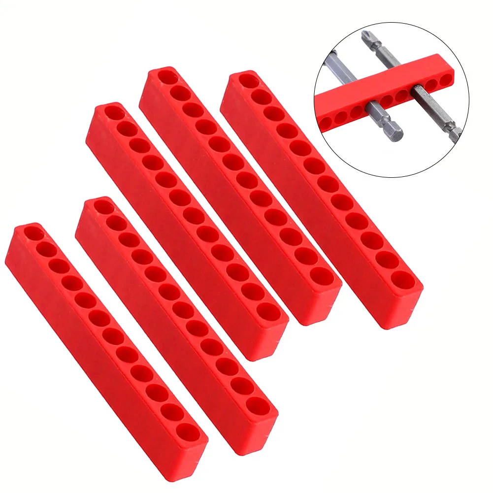5Pcs 10/12 Holes Screwdriver Bit Holder Storage 1/4 Inch Hex Screwdriver Head Drill Bit Stand Case Tool
5Pcs 10/12 Holes Screwdriver Bit Holder Storage 1/4 Inch Hex Screwdriver Head Drill Bit Stand Case Tool
